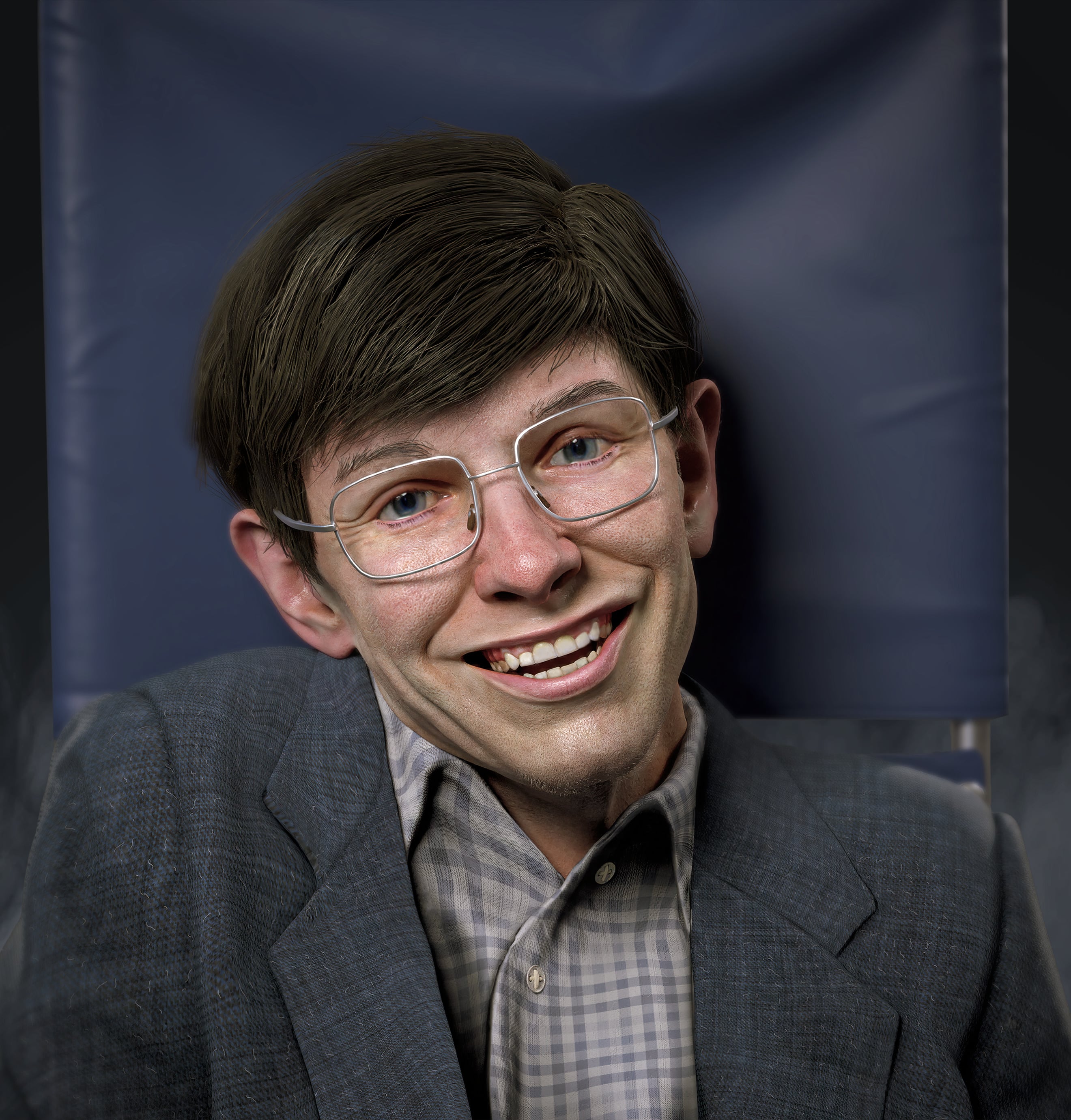 Stephen Hawking 3D Model